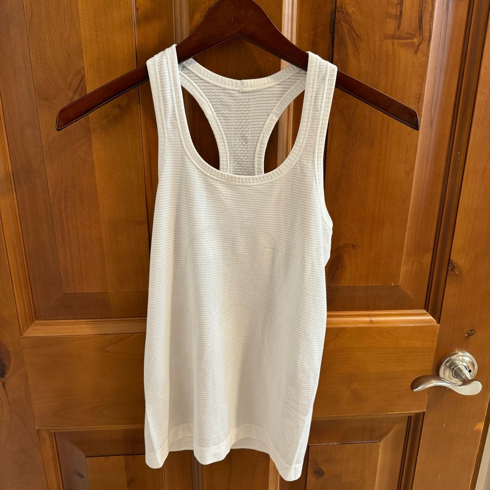 Lululemon Swiftly Tech Racerback Tank Top in White